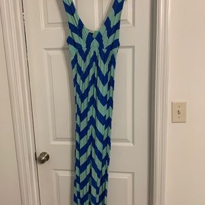 J crew chevron maxi